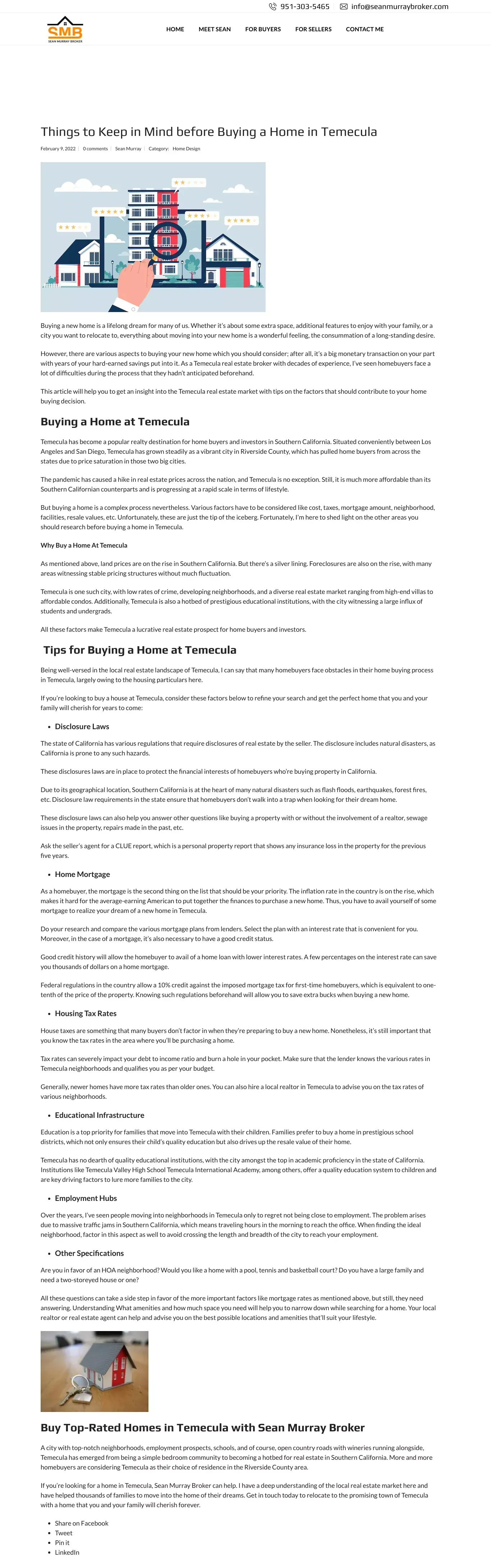Important things to Keep in Mind before Buying a Home in Temecula. - Other design