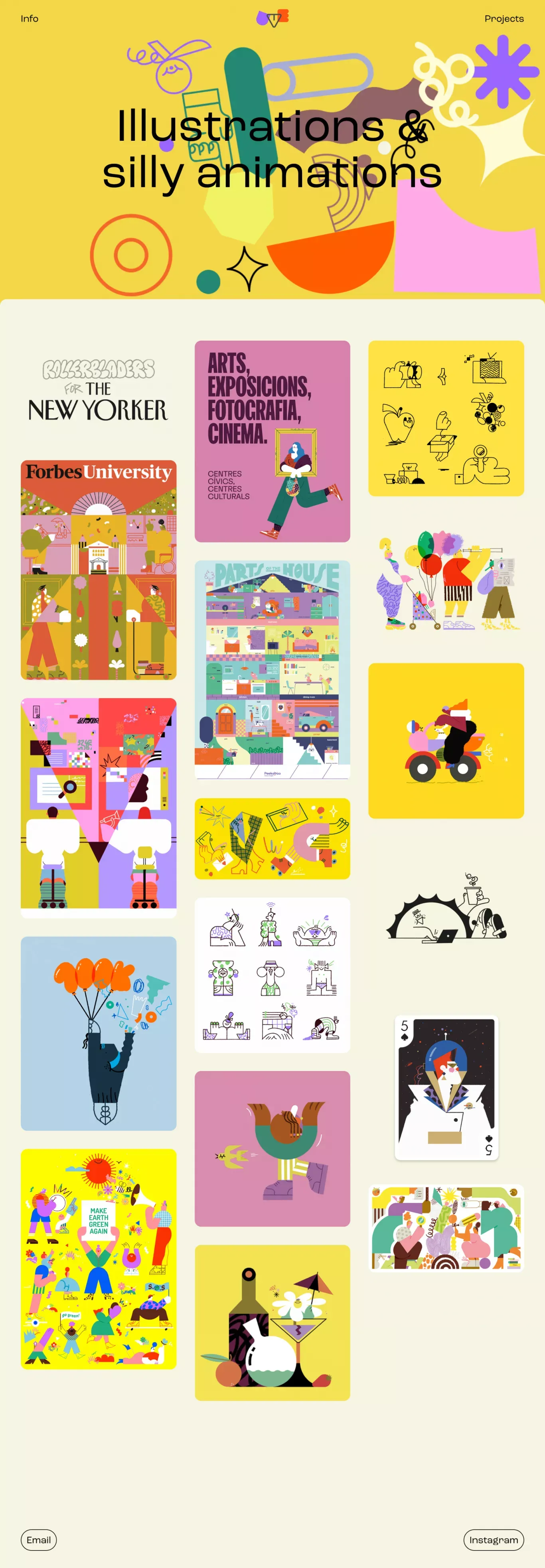 Uve - Portfolio design