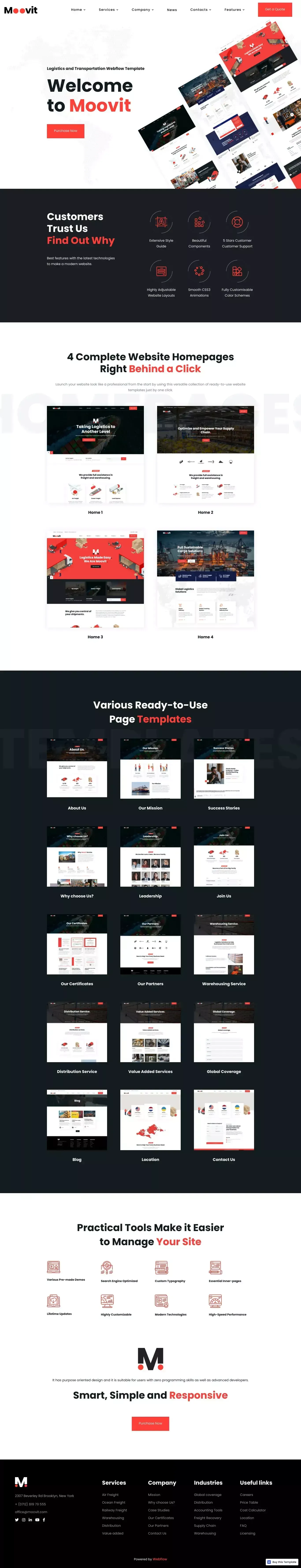 Moovit Preview - Template design
