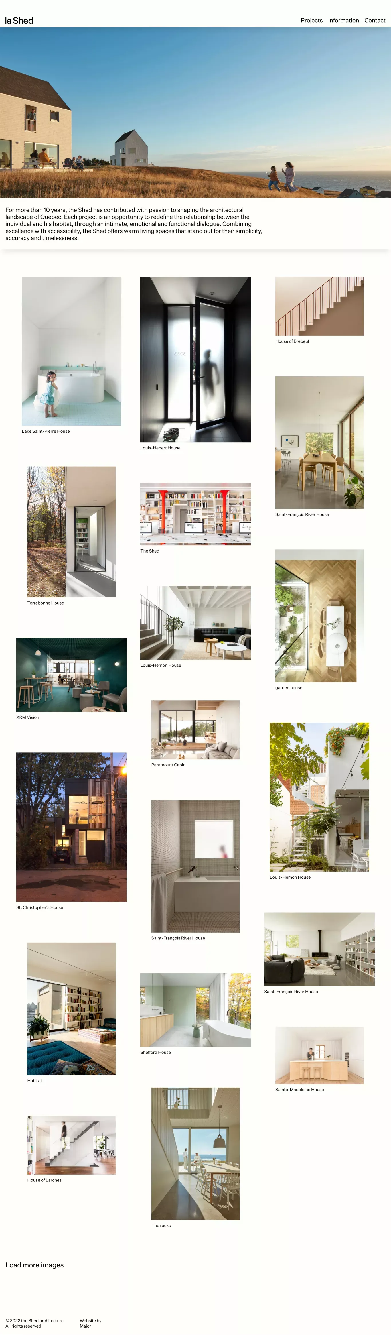 La Shed Architecture - Portfolio design
