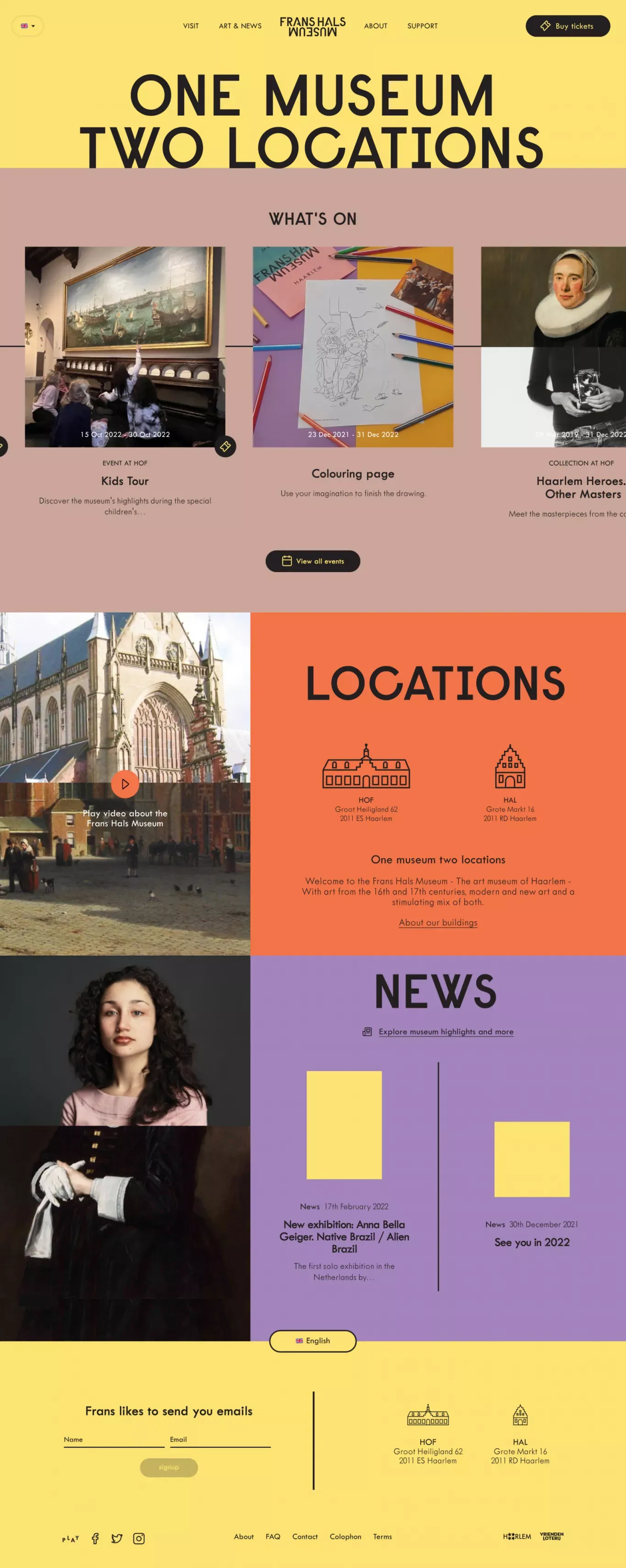 Home - Frans Hals Museum - Other design