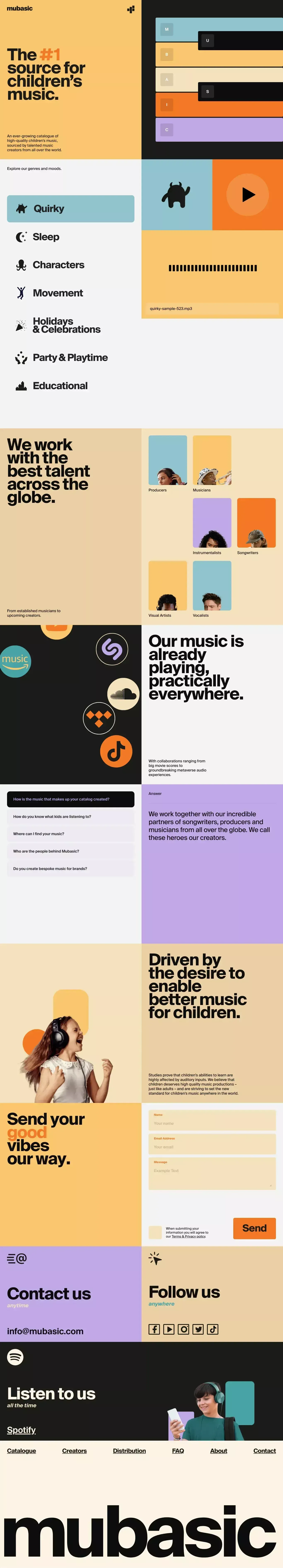 Mubasic – #1 Children's Music - Other design