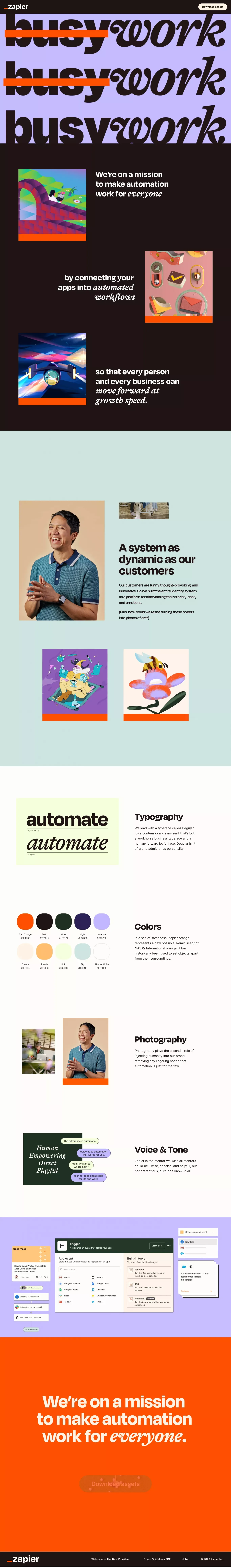 Zapier Brand - Other design