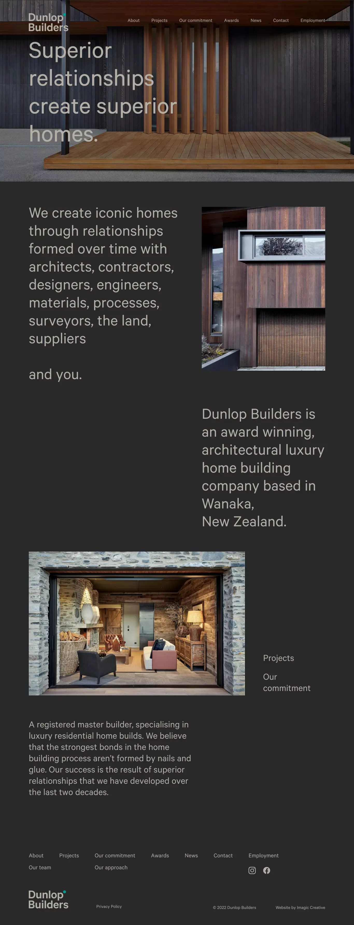 Master Builder Wanaka | Luxury House Builders  | Dunlop Builders - Portfolio design