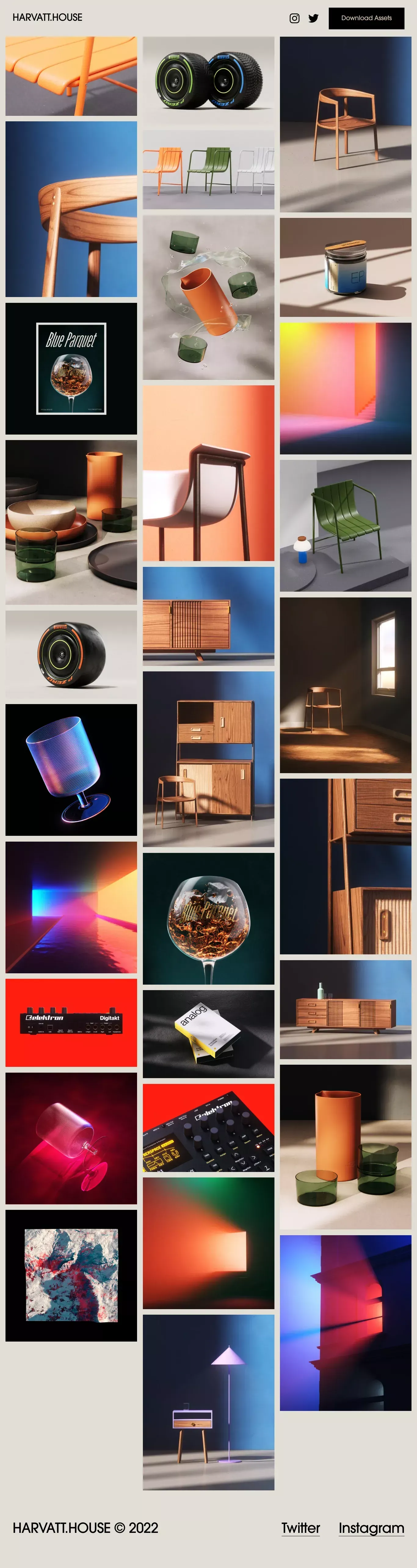 HARVATT.HOUSE - Portfolio design