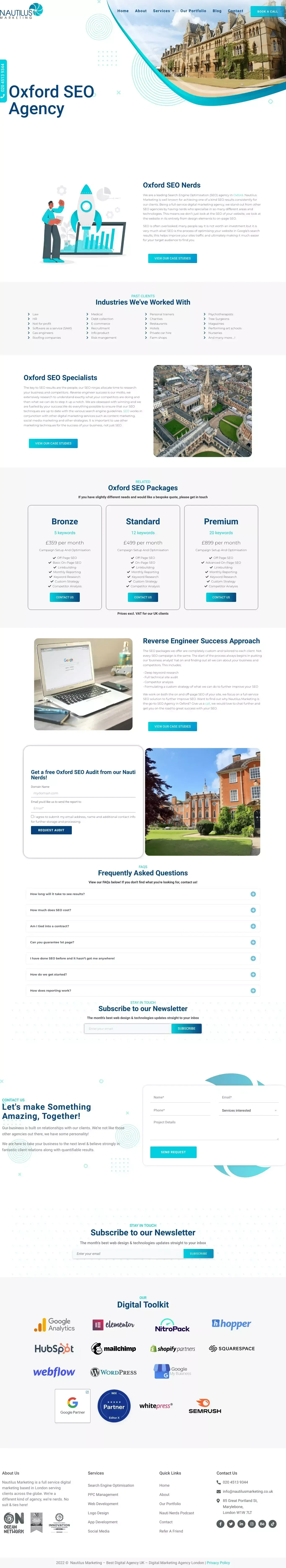 SEO Services Oxford - Oxford SEO Agency - SEO Oxford - website design