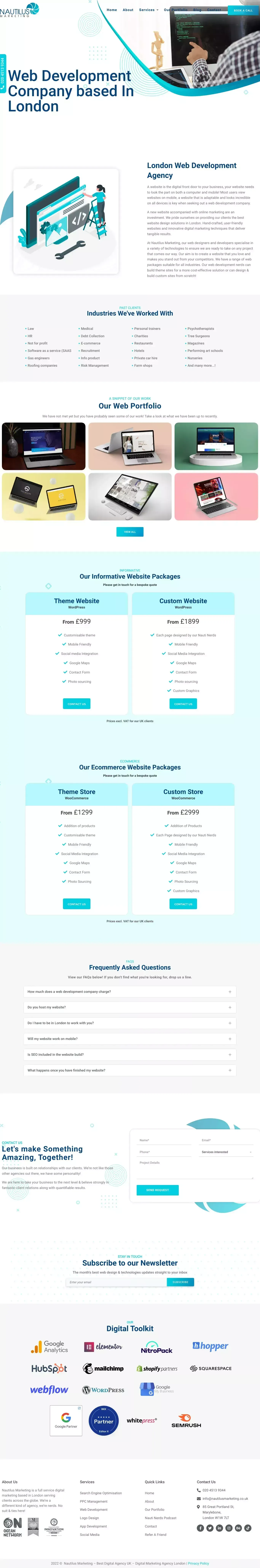 Web Development Company London - Web Development Agency UK - Website Development Services - website design