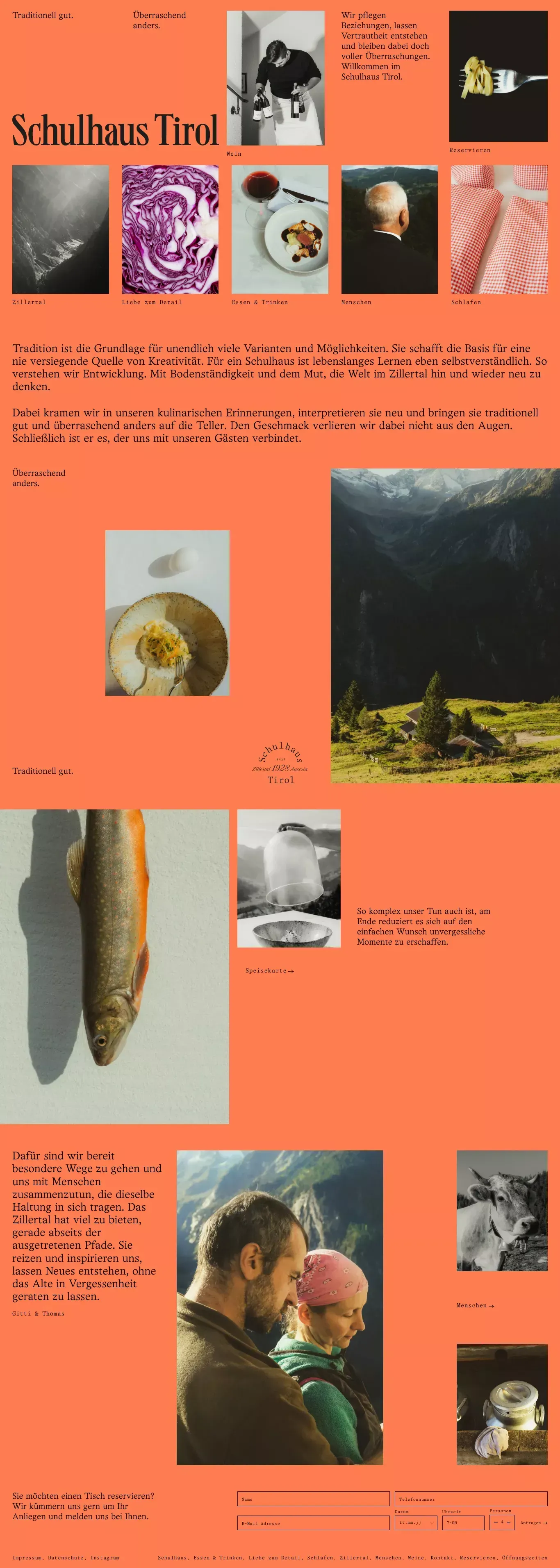 Home | Schulhaus Tirol - Other design