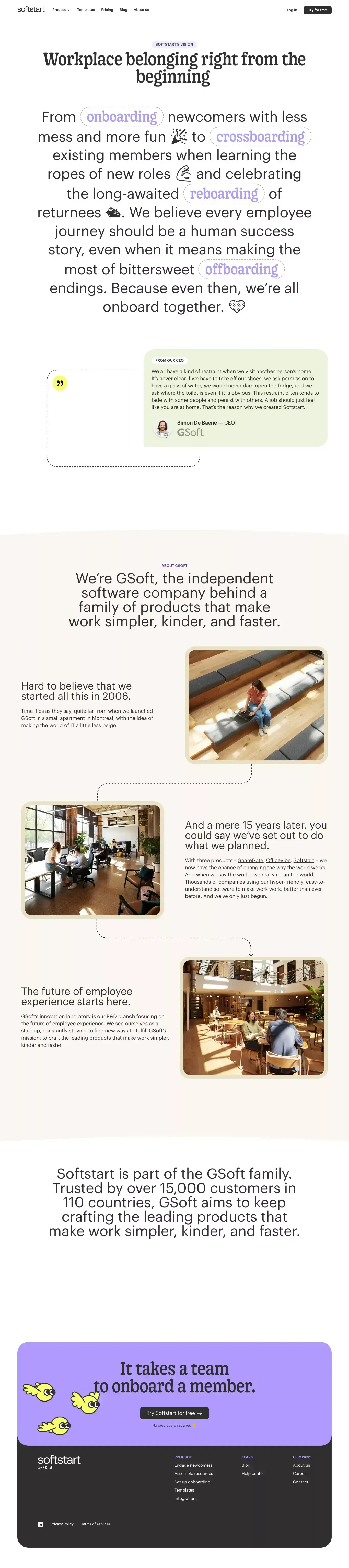 About us | Softstart - About Us  design