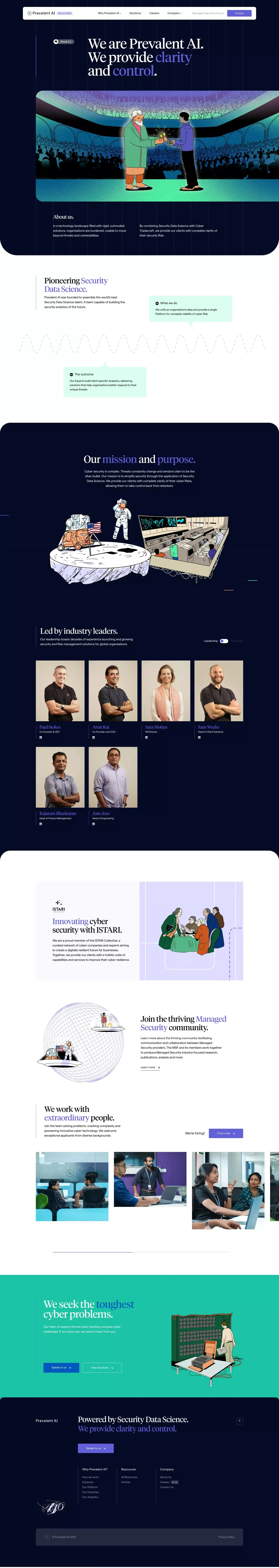About - PrevalentAI - About Us  design