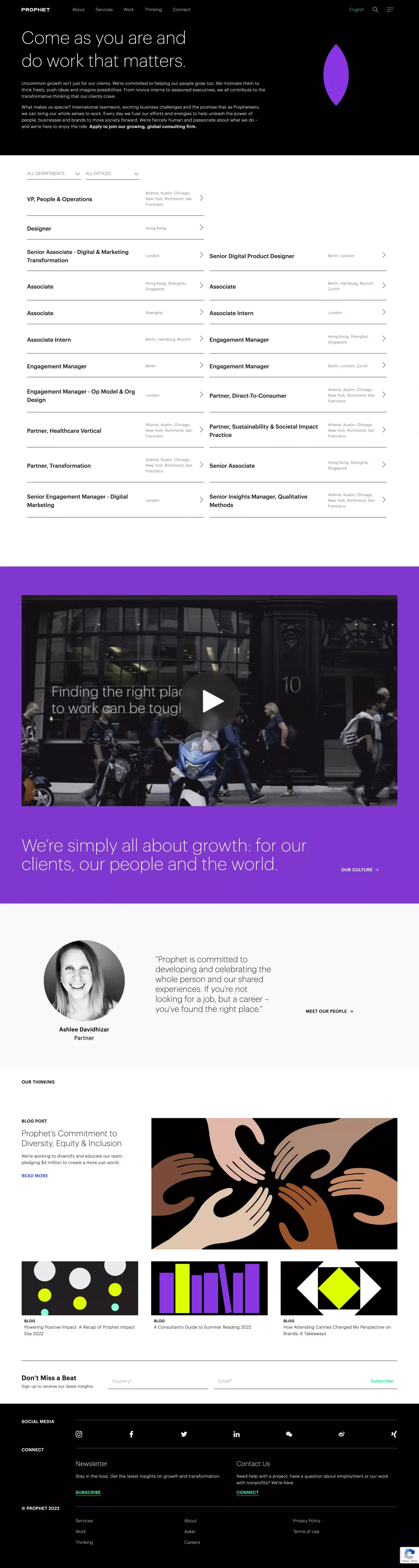 Careers - Career design