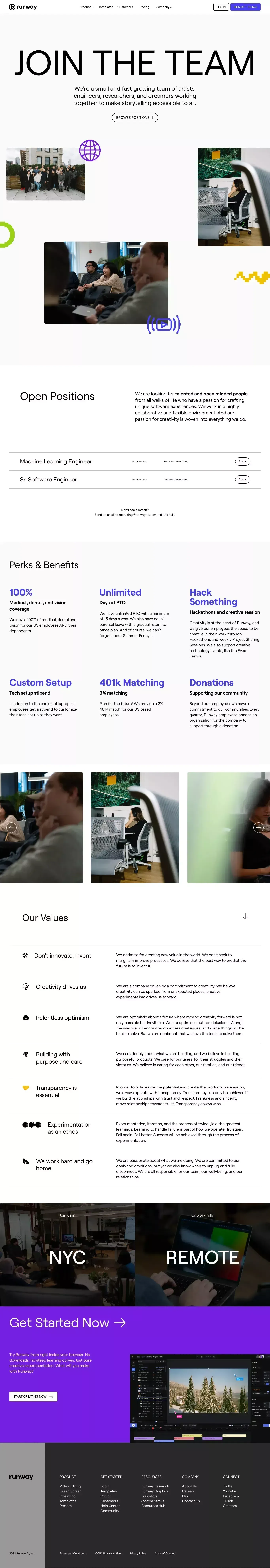 Careers | Runway - Career design