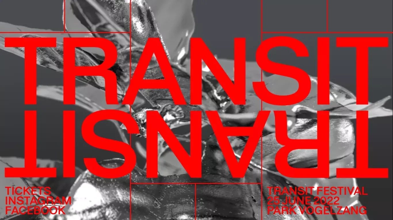 Transit Festival Antwerp 2022 - website design