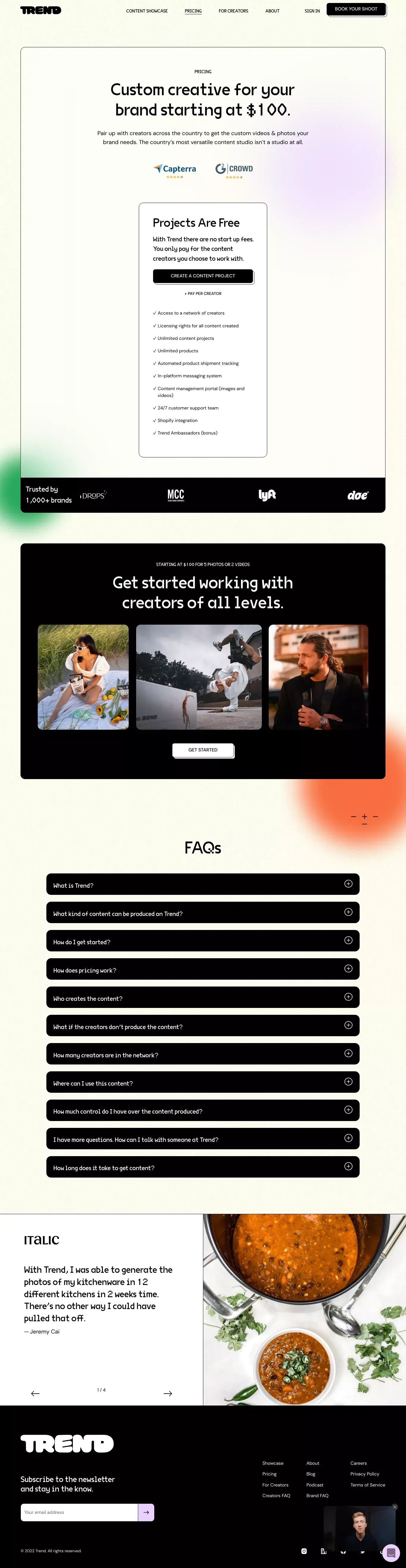 Simple Contract-Free Fixed Pricing - Pricing design