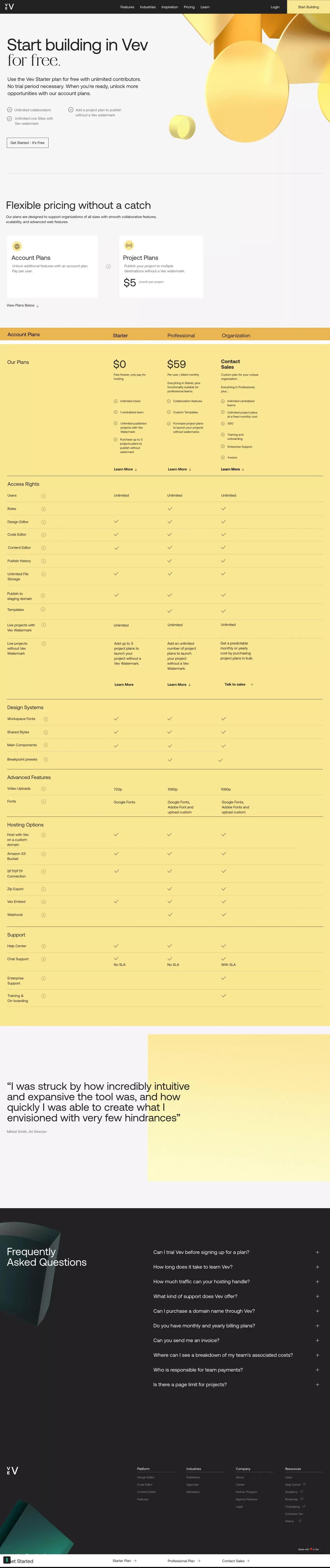 Pricing - Pricing design