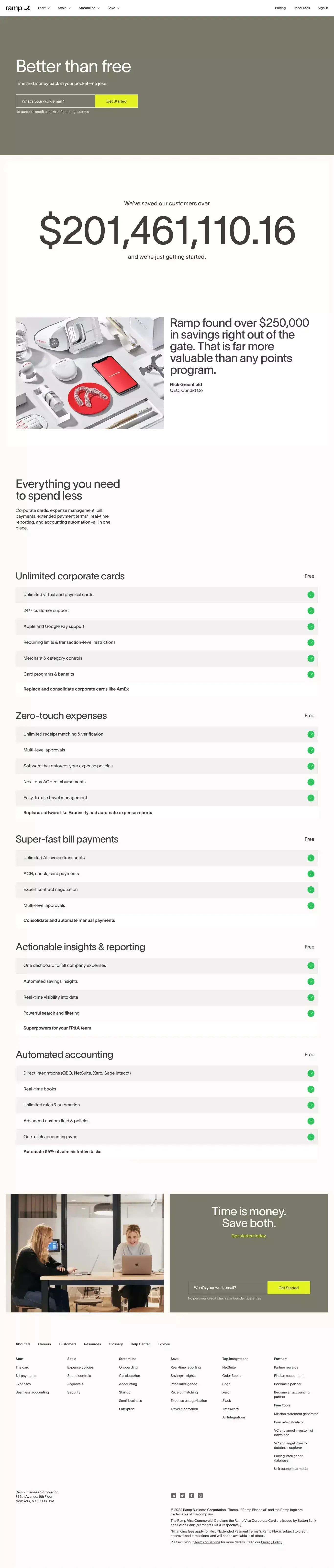 Ramp - Pricing - Pricing design