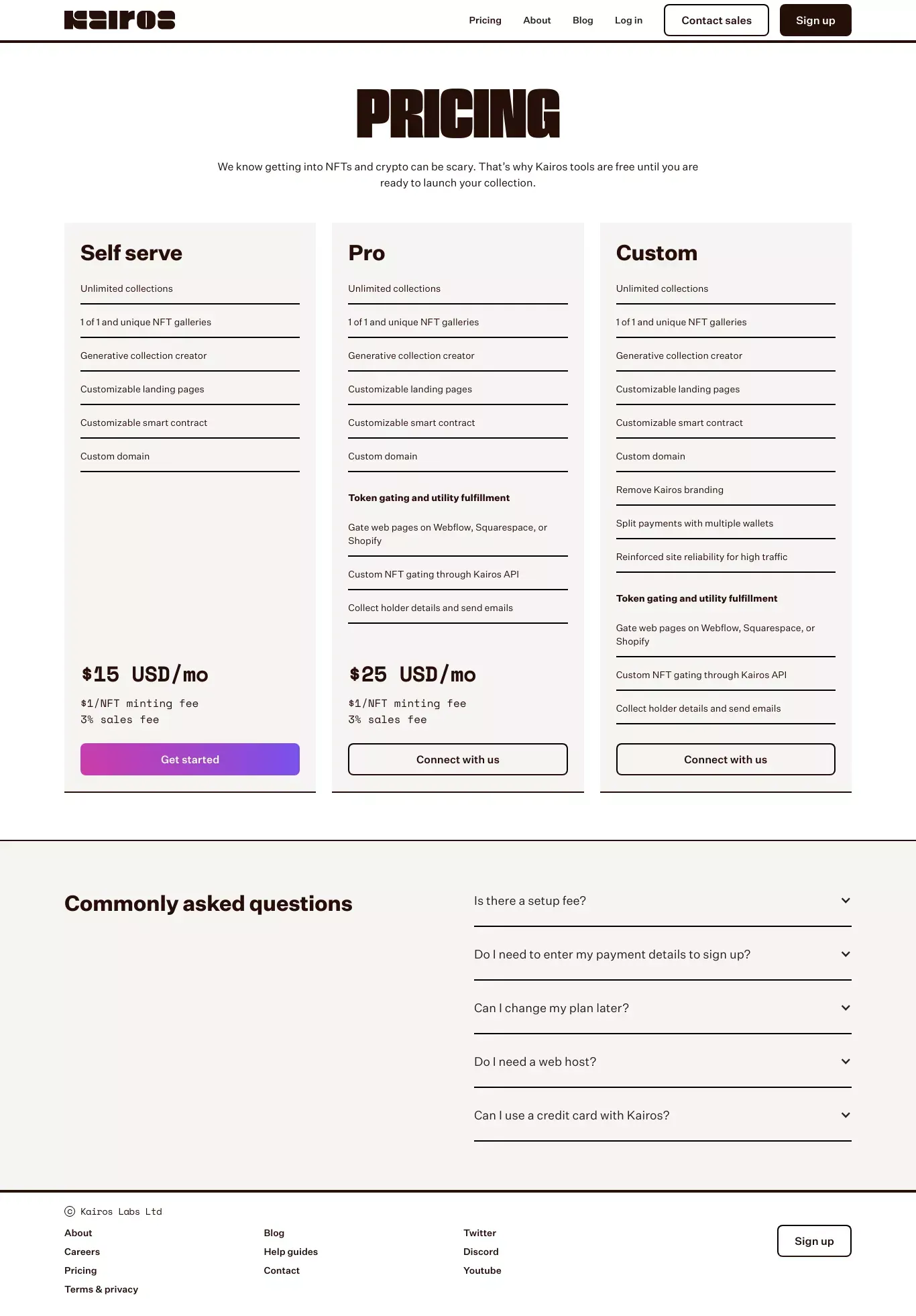 Pricing - Pricing design