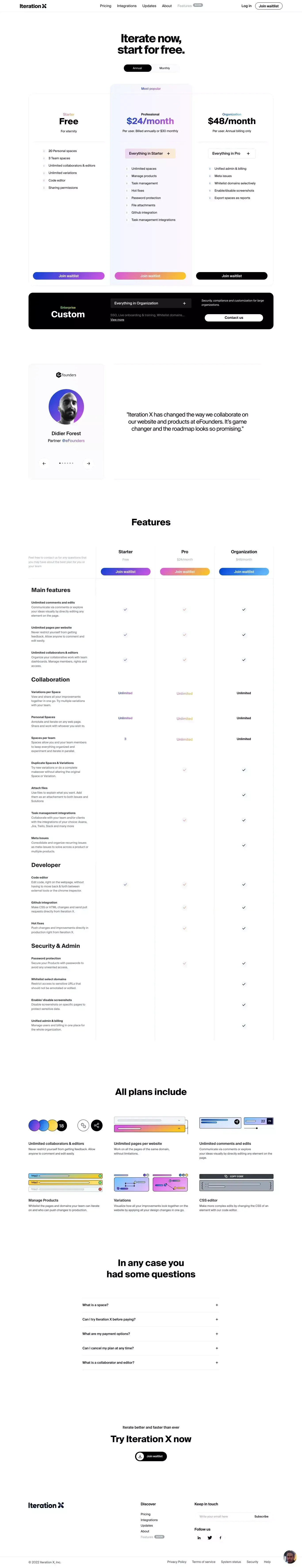 Pricing - Pricing design