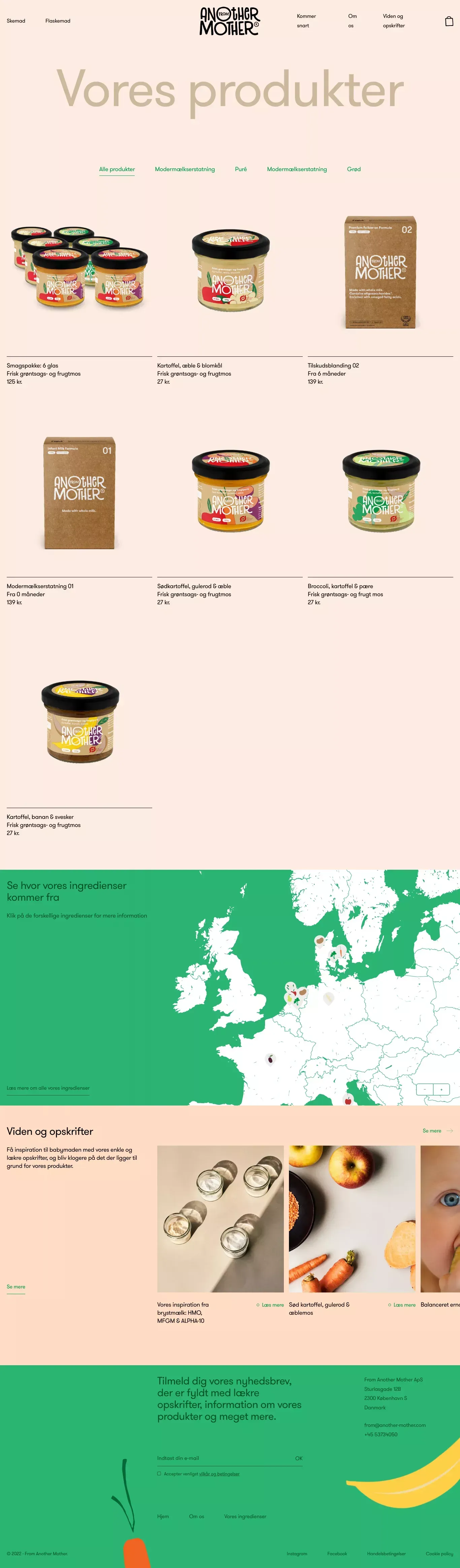 Product overview - Product listing design
