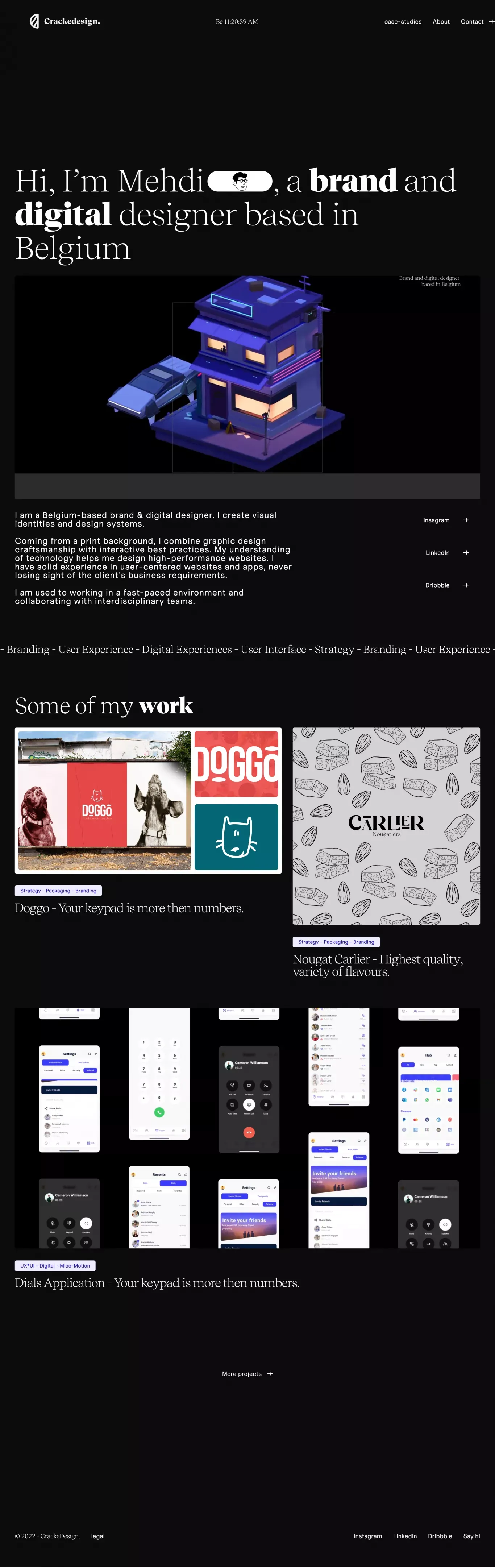 CrackeDesign. | Inspiring, delighting and memorable brand design - Portfolio design