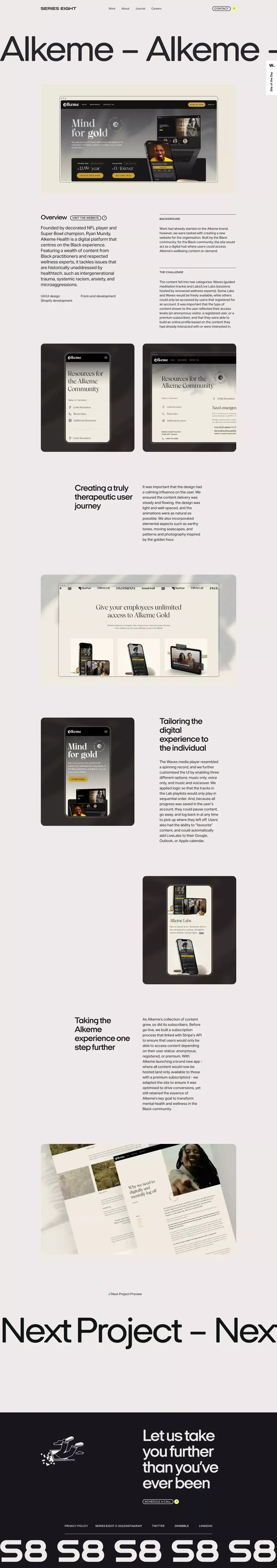 Alkeme - Case Study design