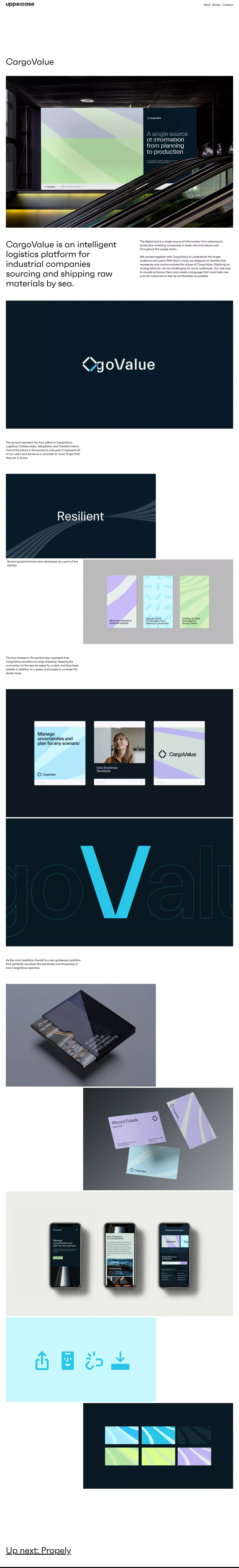 CargoValue - Case Study design