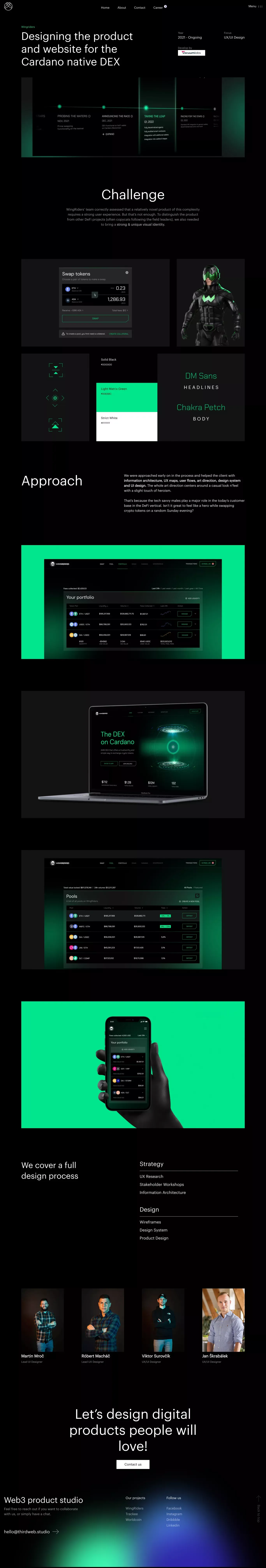 A11 fintech | UI/UX Studio - Case Study design