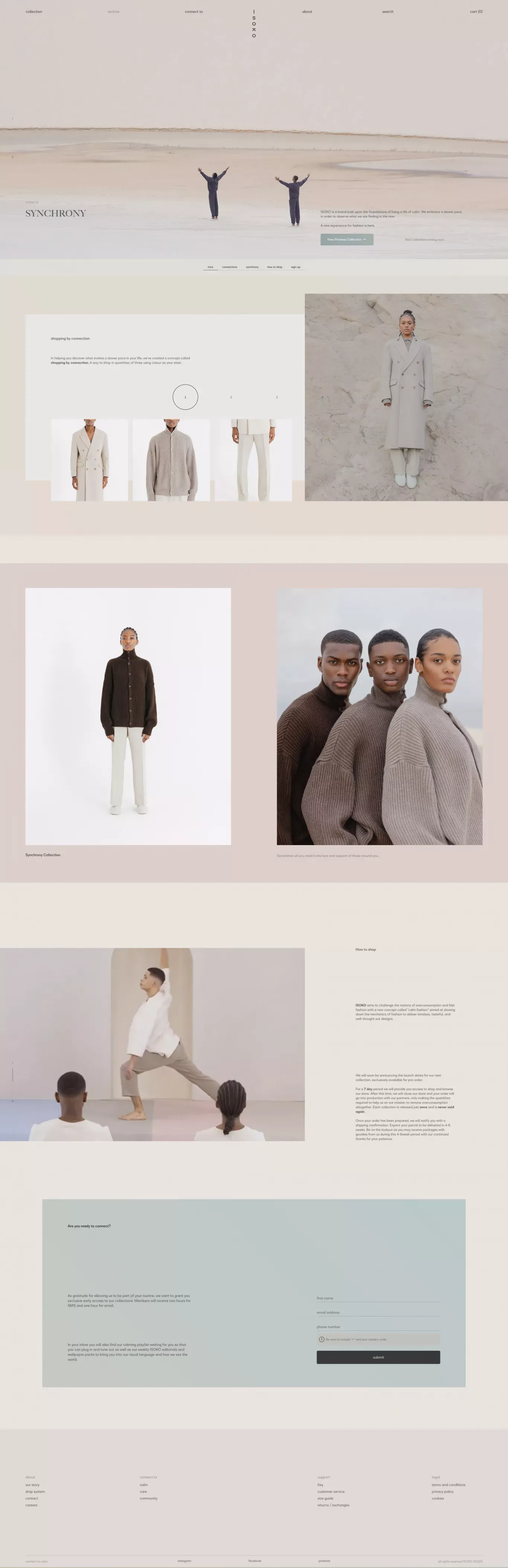 ISOKO - Ecommerce design