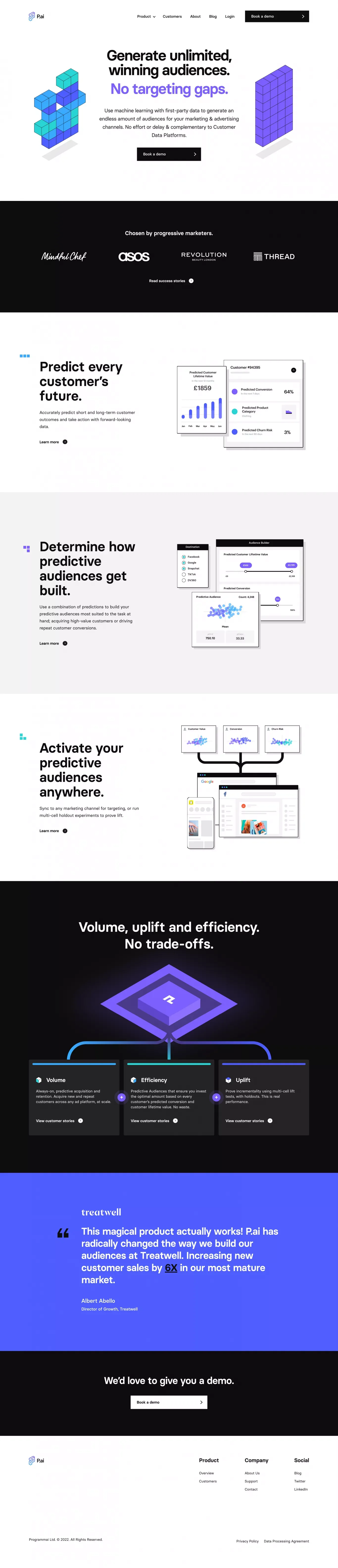 Home — P.ai - Landing design