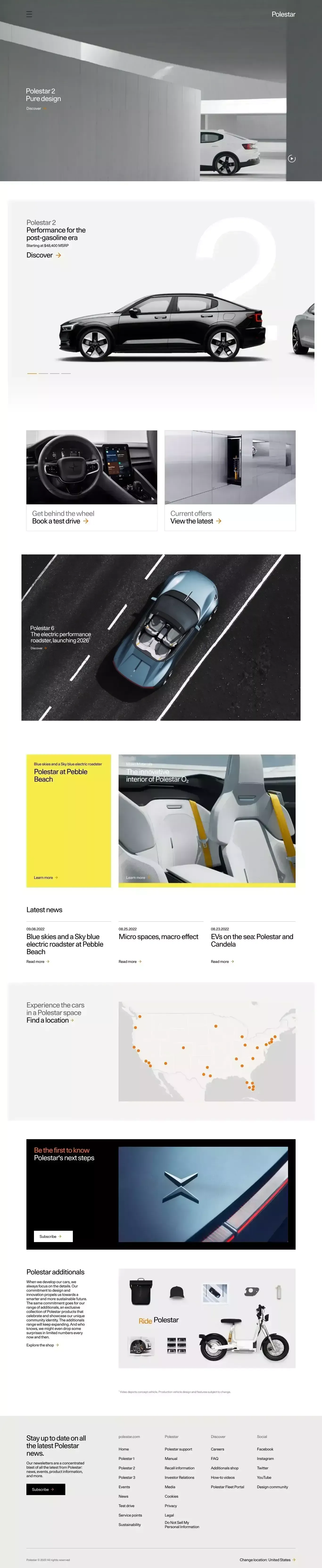 Polestar – Elektroautos | Polestar DE - Landing design
