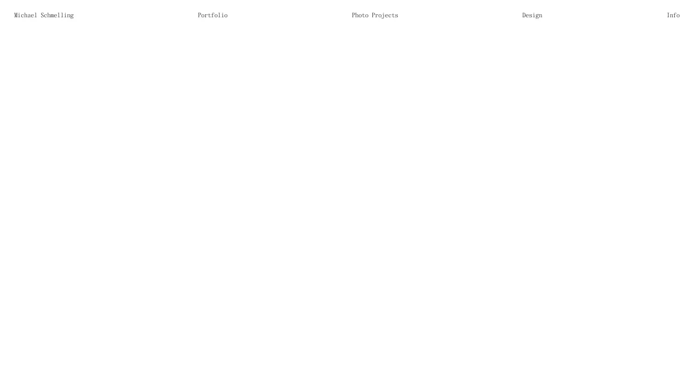 Michael Schmelling - Portfolio design