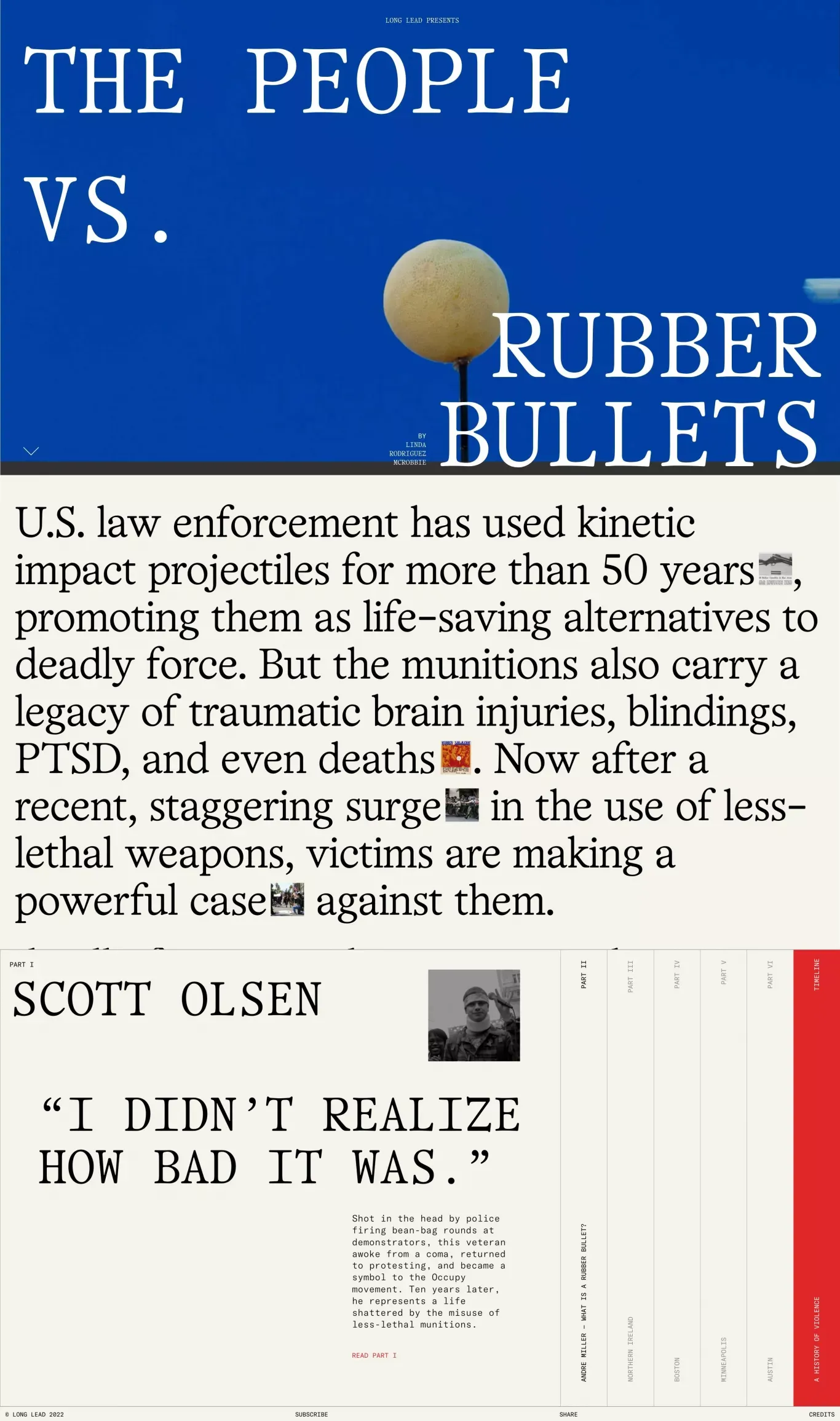 Rubber Bullets - Other design