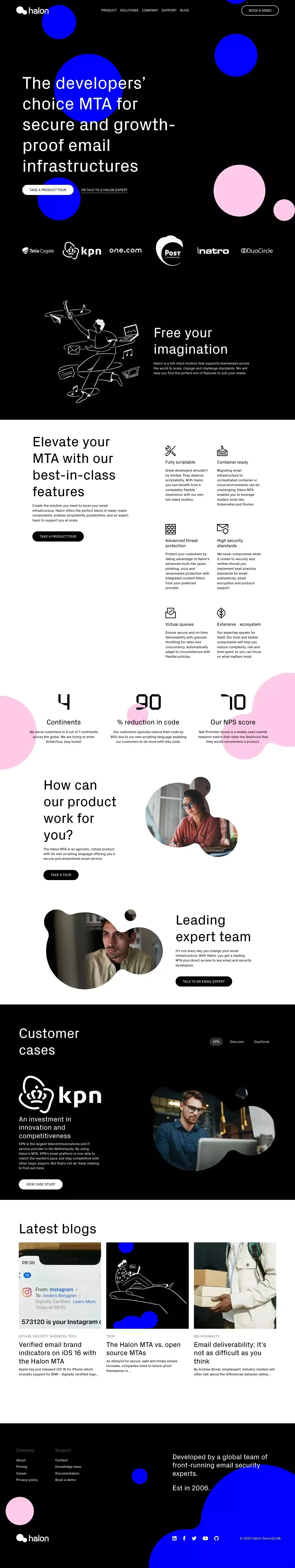 Halon: the secure, modern and growth-proof MTA (mail transfer agent) - Other design