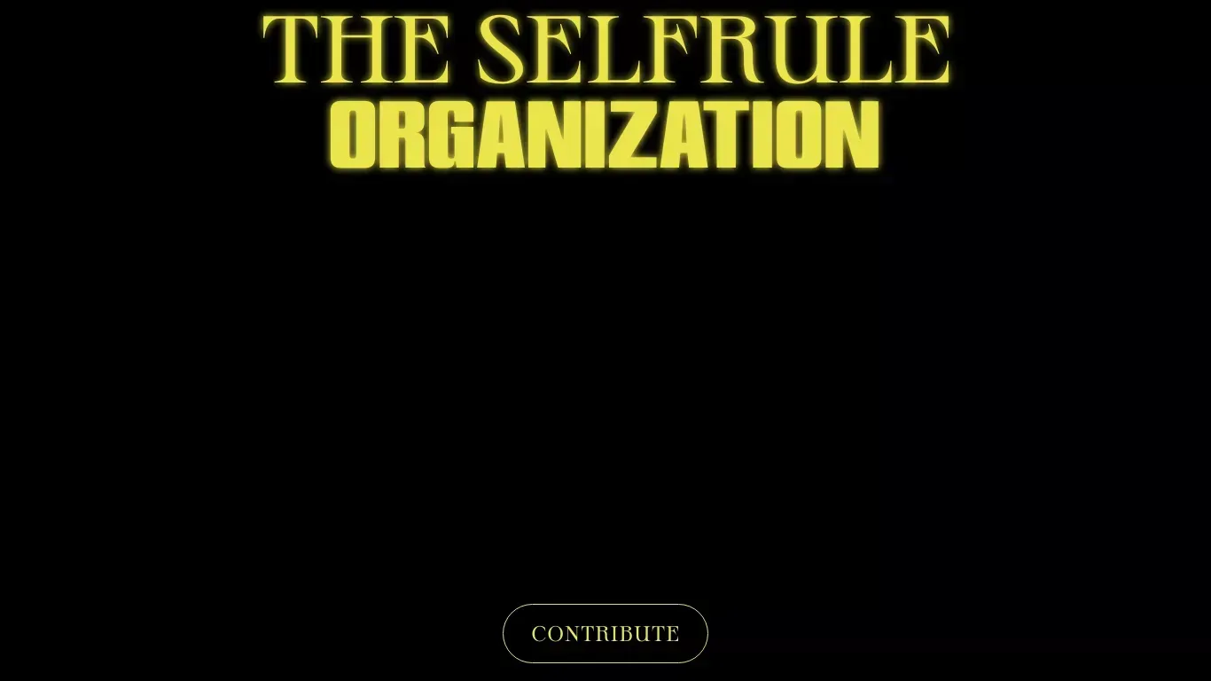 theselfrule.org - Landing design
