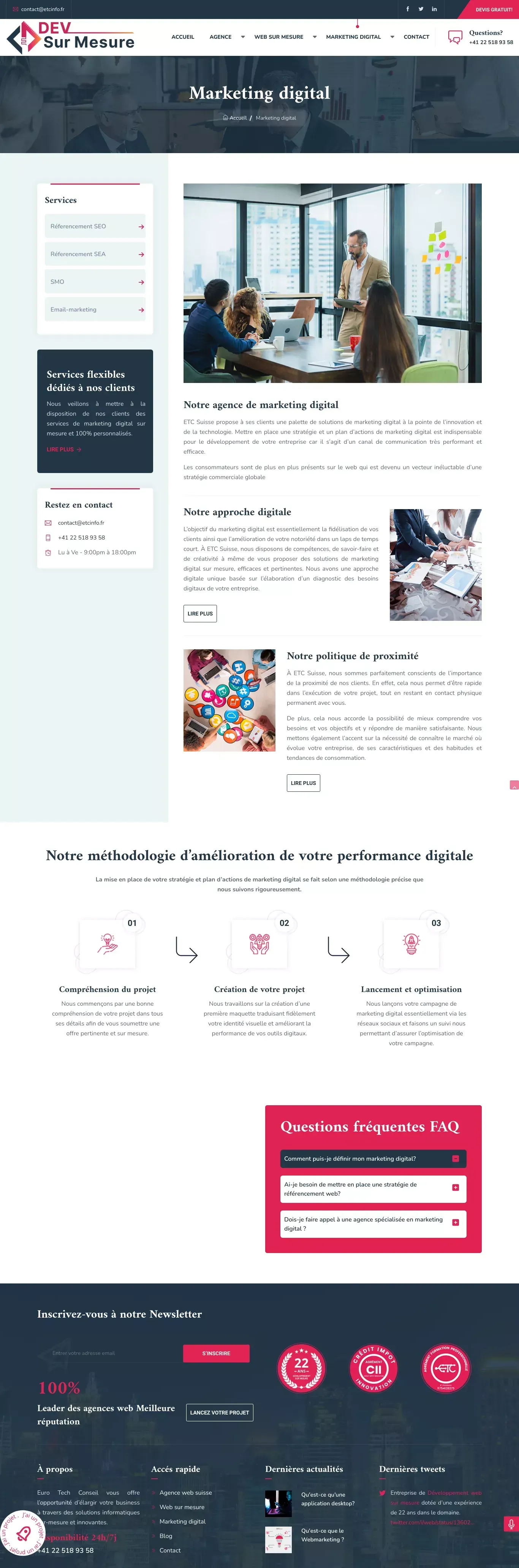Agence de communication digital - Marketing digital sur mesure - Product listing design