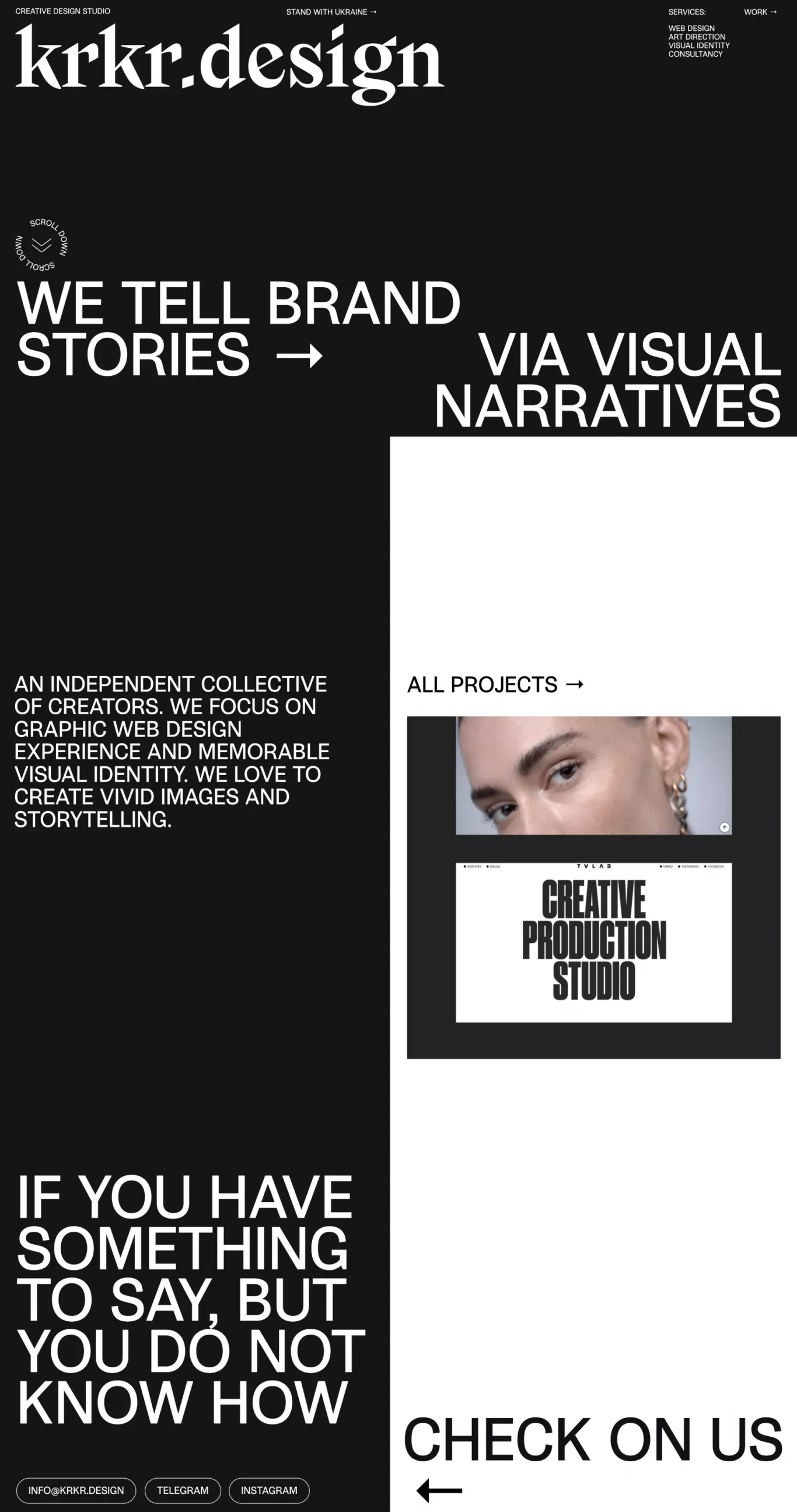 krkr.design - Portfolio design