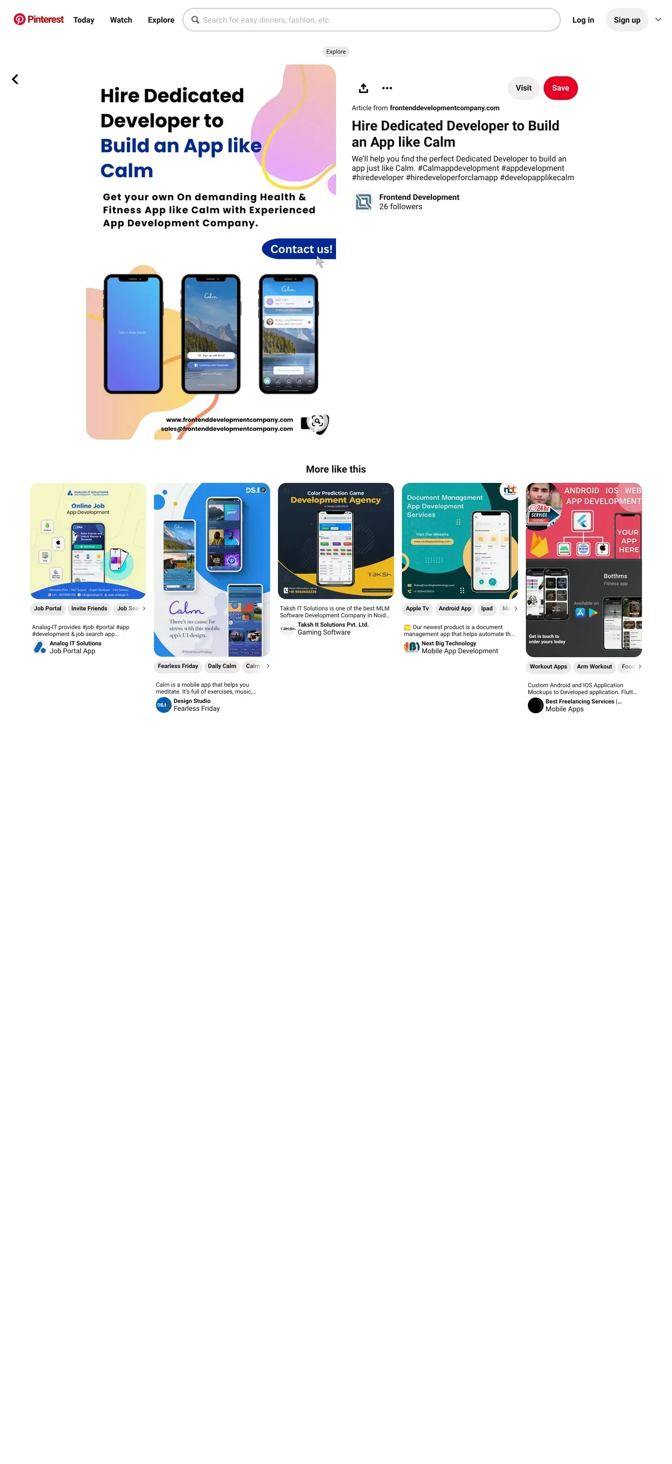 Pin on Website and Application Design - Portfolio design