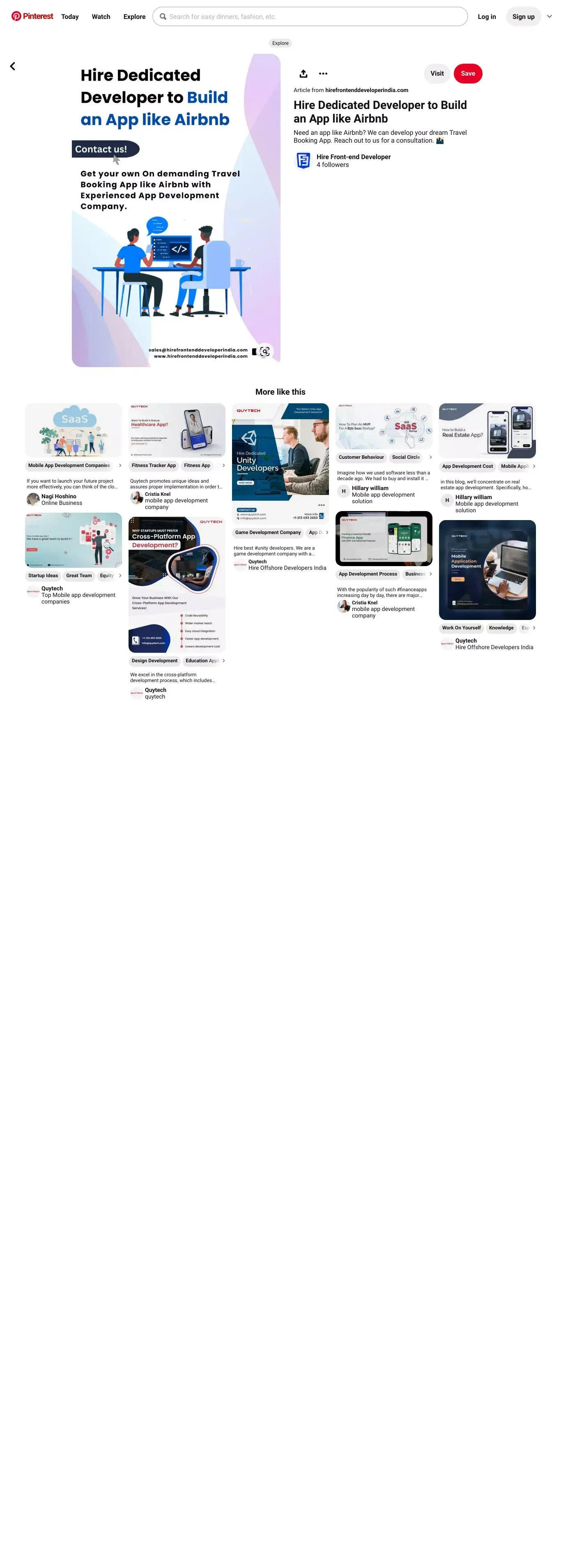 Pin on Hire Frontend Developer - Blog Post design