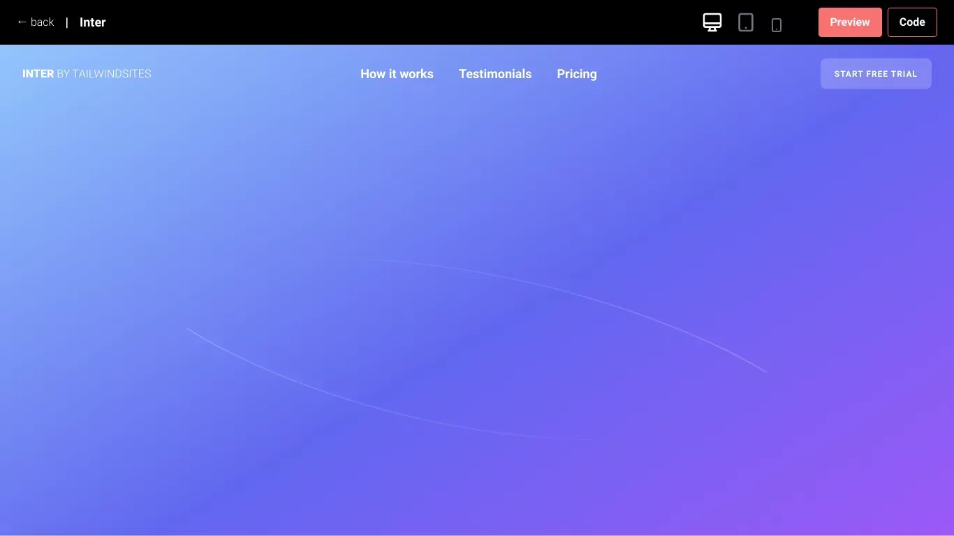  - Template design
