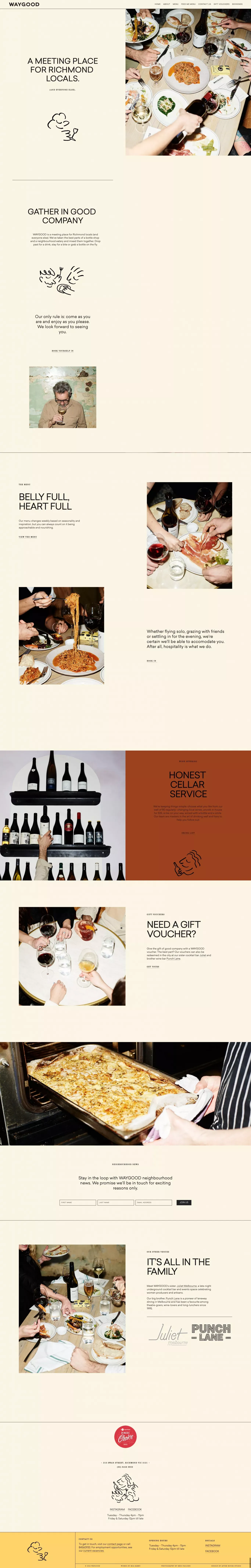 WAYGOOD - Landing design