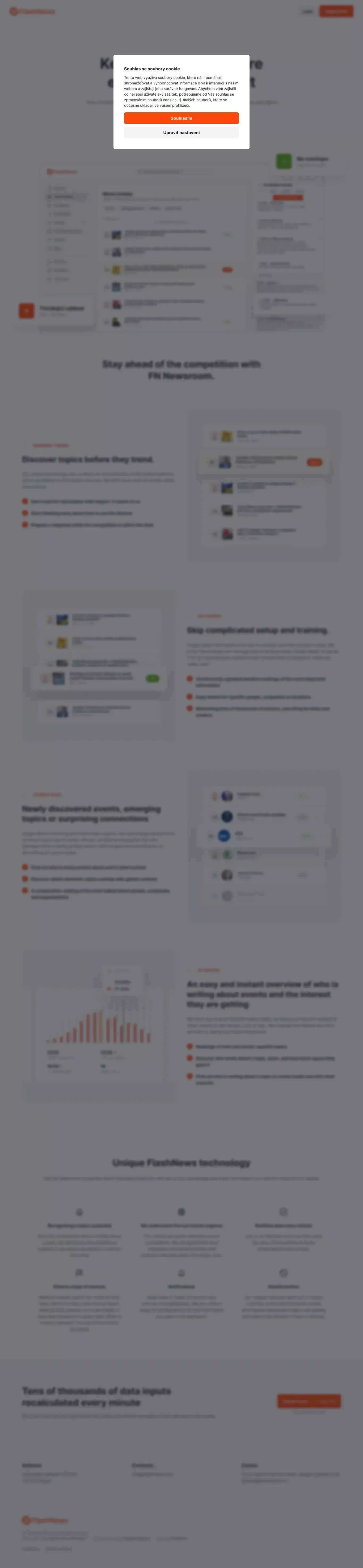 | FlashNews.com - Landing design