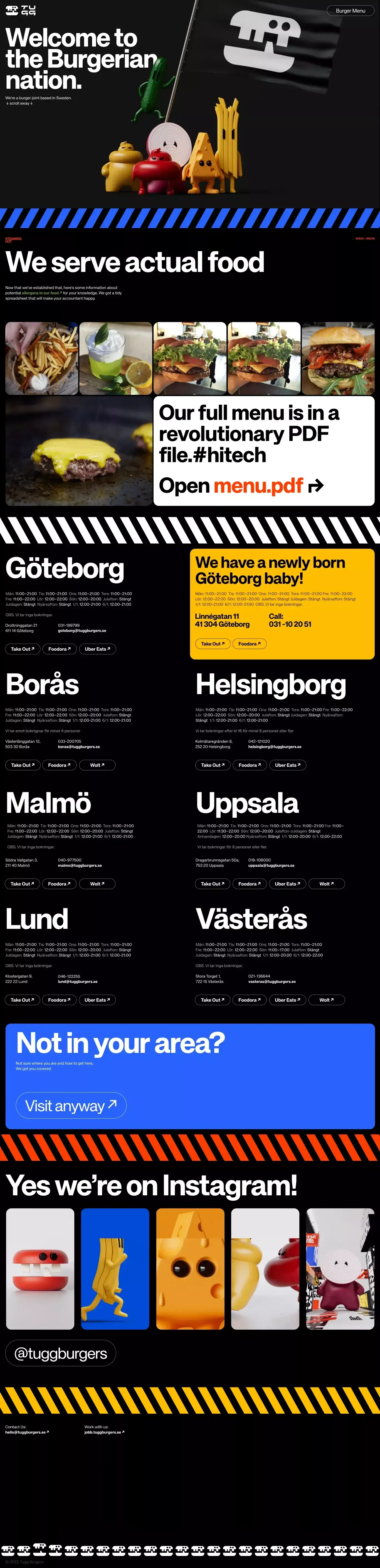 Tugg Burgers - Other design