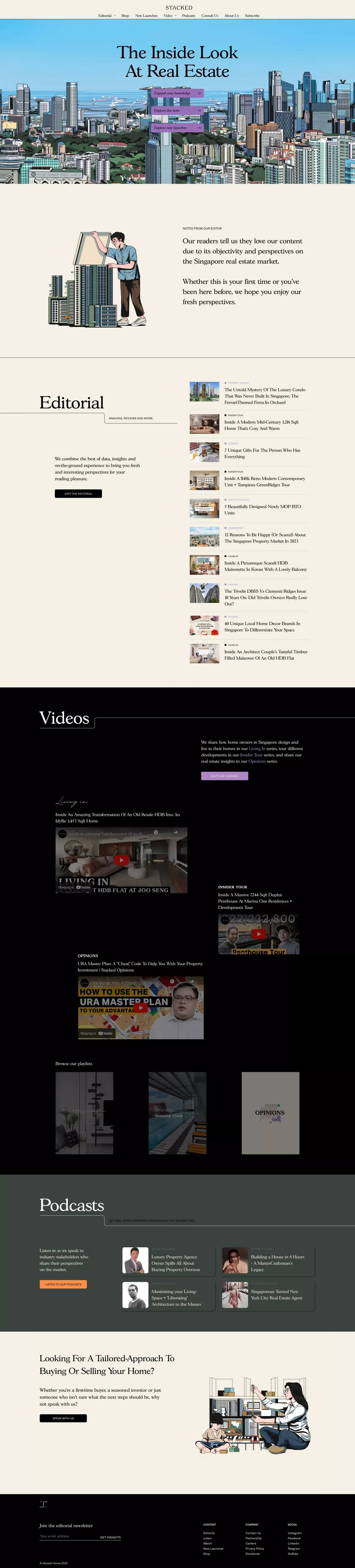 Stacked - A Modern Real Estate Platform & Editorial - Other design