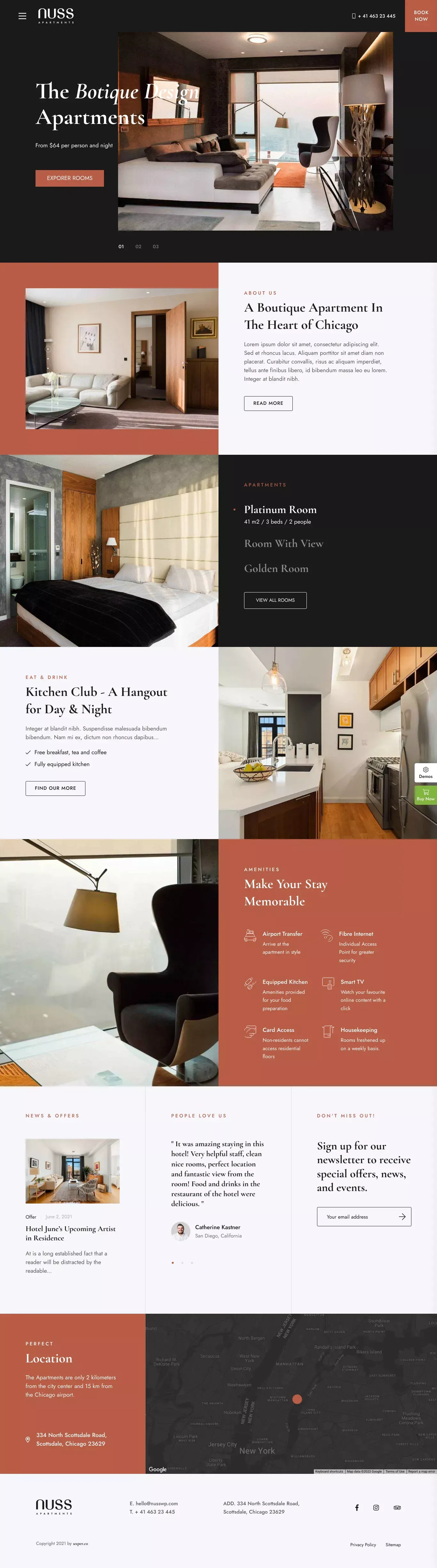 Apartement – Apartement WordPress Theme - Other design