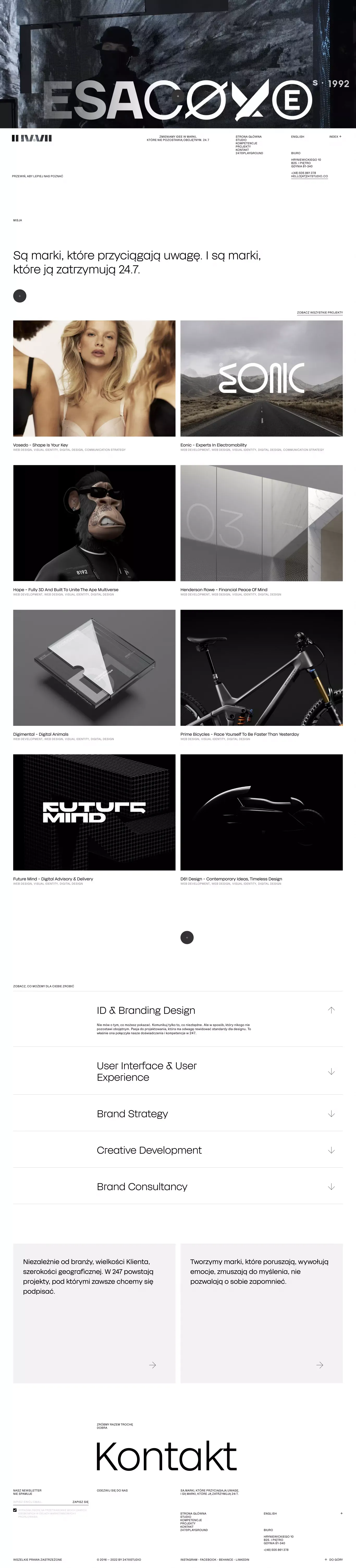 247Studio - Portfolio design