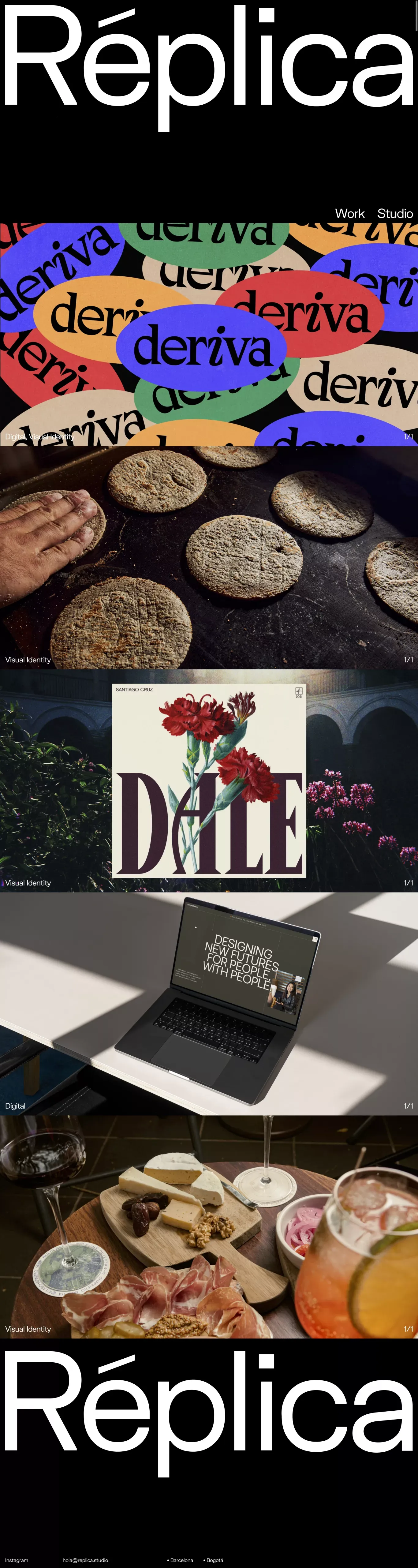 Réplica - Portfolio design