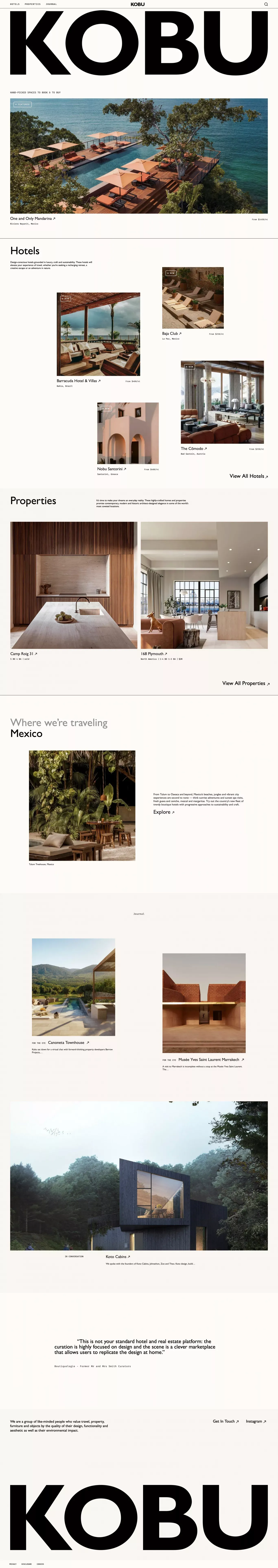 Kobu - Hotels & Properties - Other design