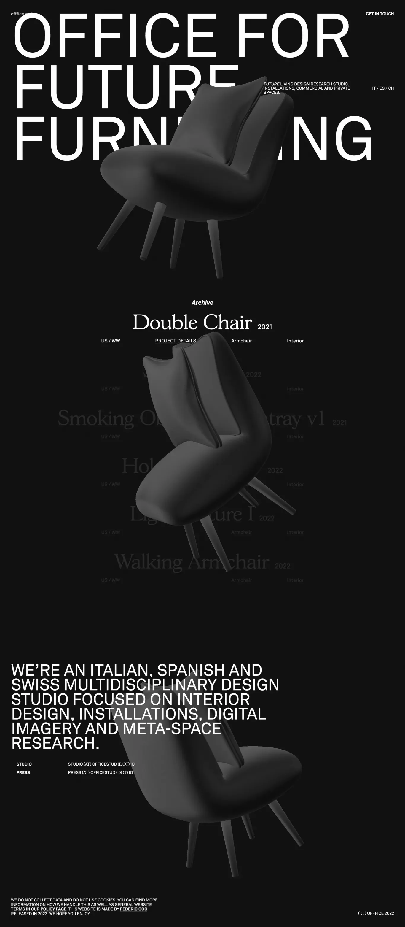 OFFFICE :: For Future Furnishing - Portfolio design