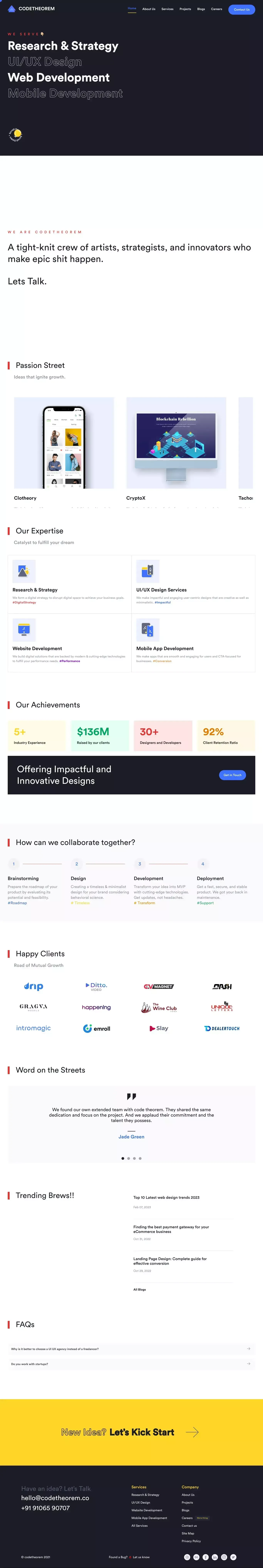One moment, please... - website design