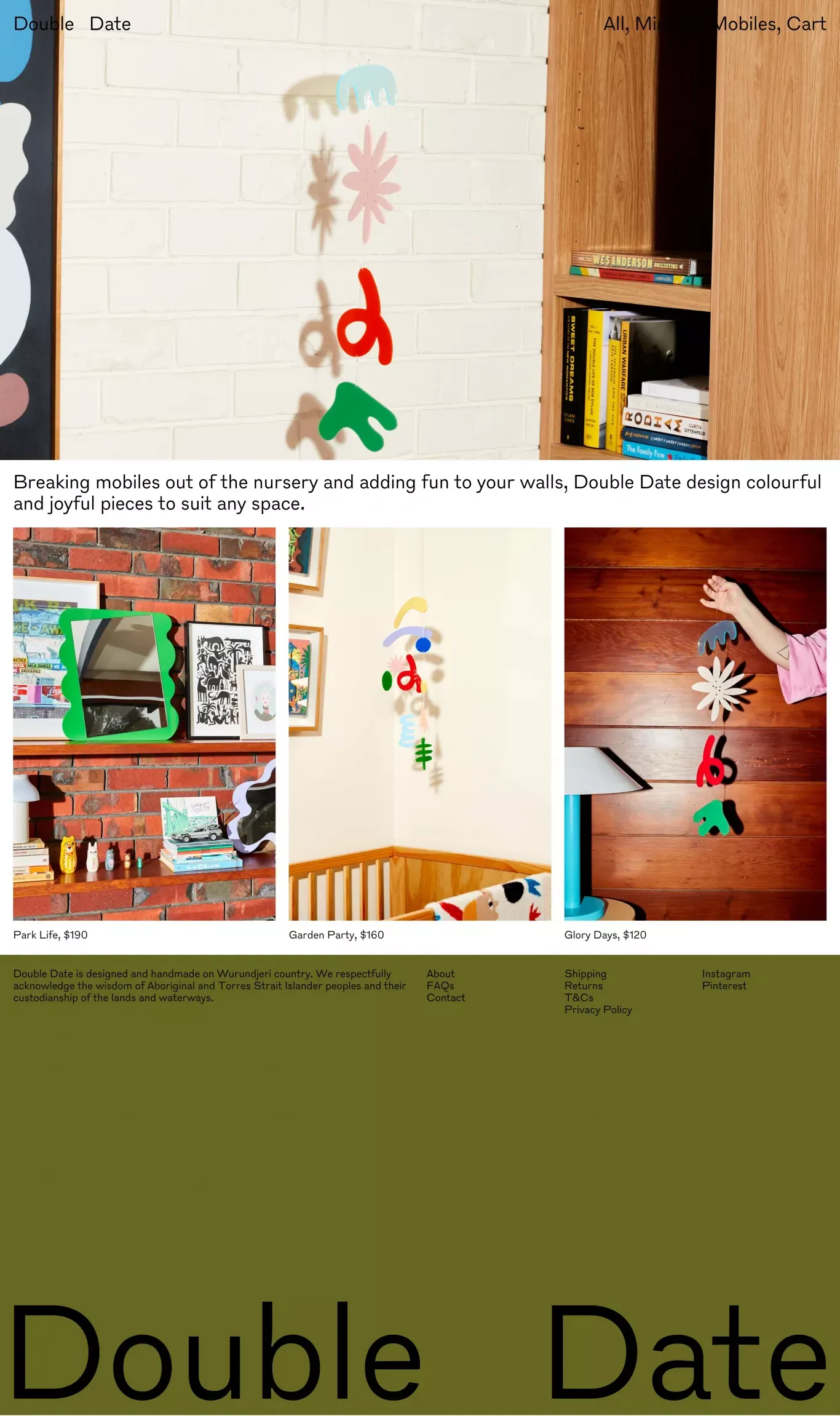 Double Date - Ecommerce design